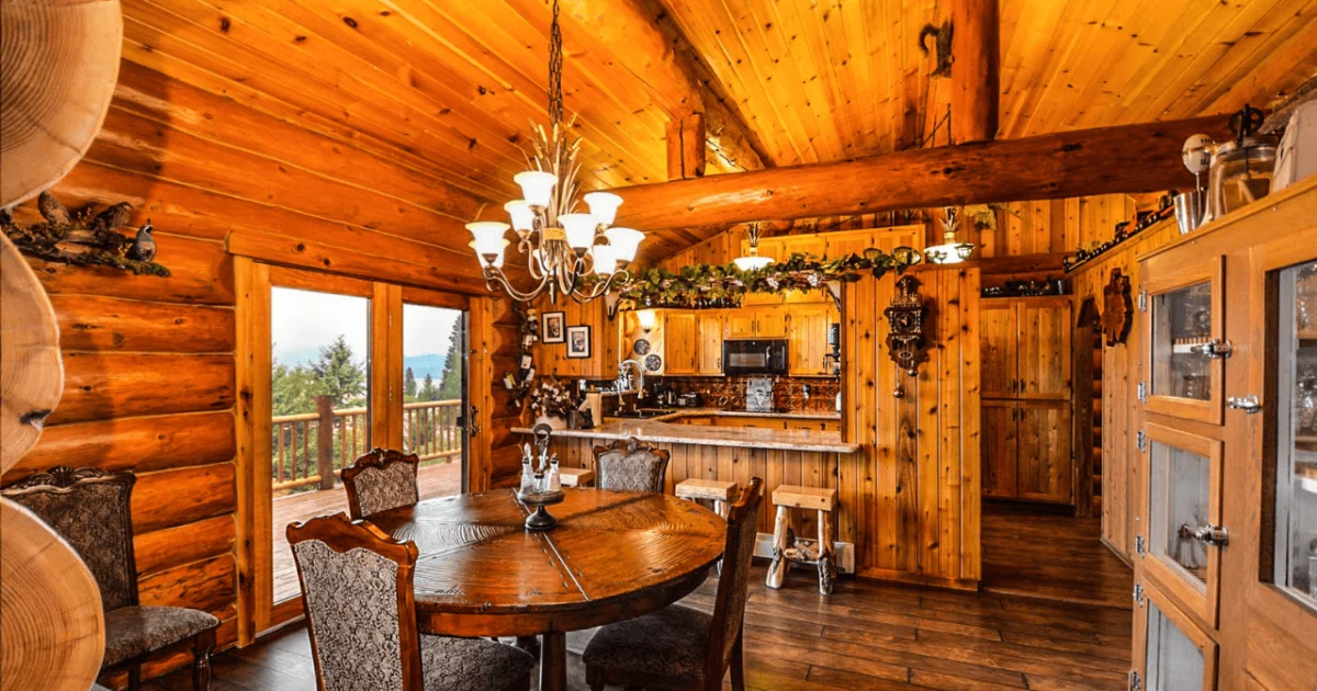 Crafting Cozy Retreats: A Guide to Log Cabin Homes Interior Design ...