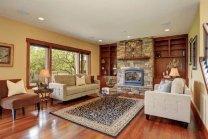 Furniture sliding on hardwood floor