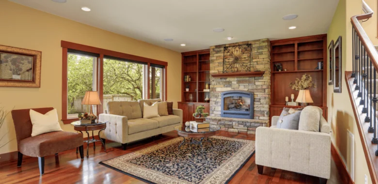 Furniture sliding on hardwood floor