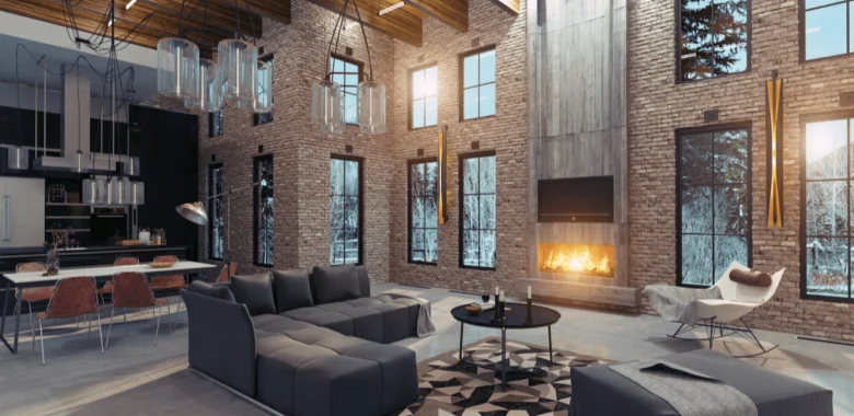 Interior of Luxury Homes