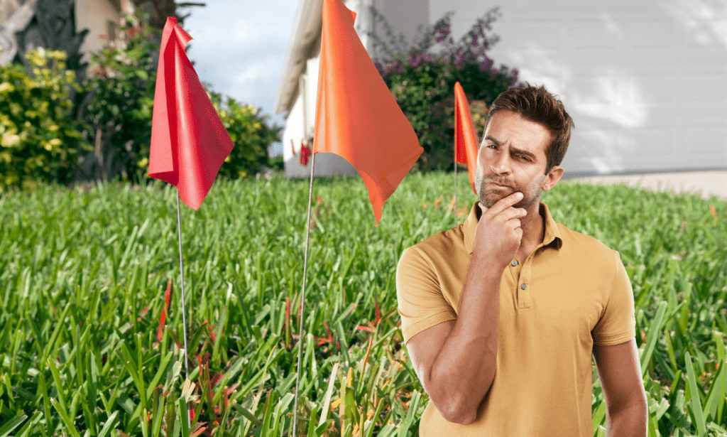 Utility Flags in Your Yard