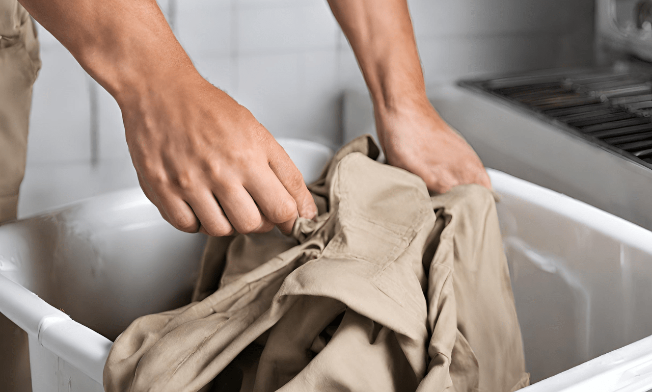 Washing Khakis clothes Properly