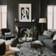 Black Home Interior