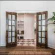 Double Interior Door Home
