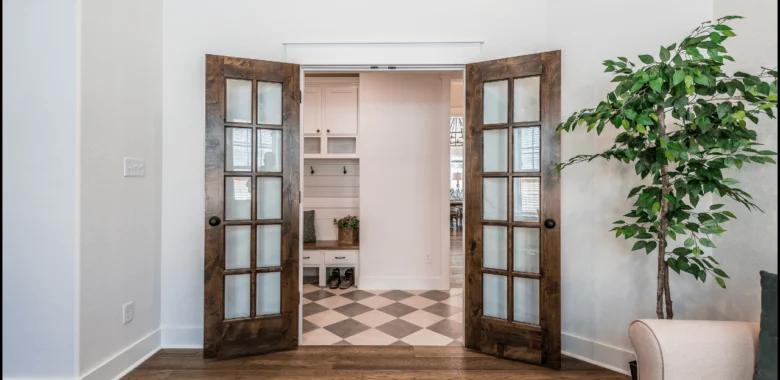 Double Interior Door Home