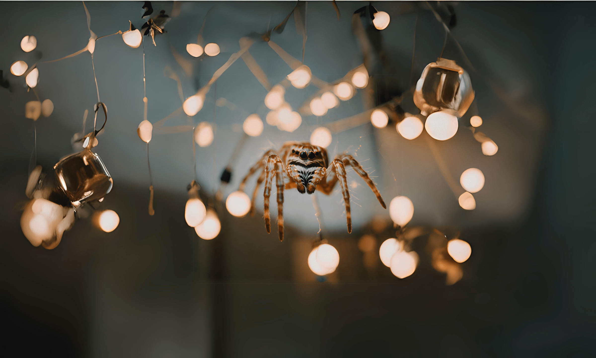 LED Lights vs. Spiders